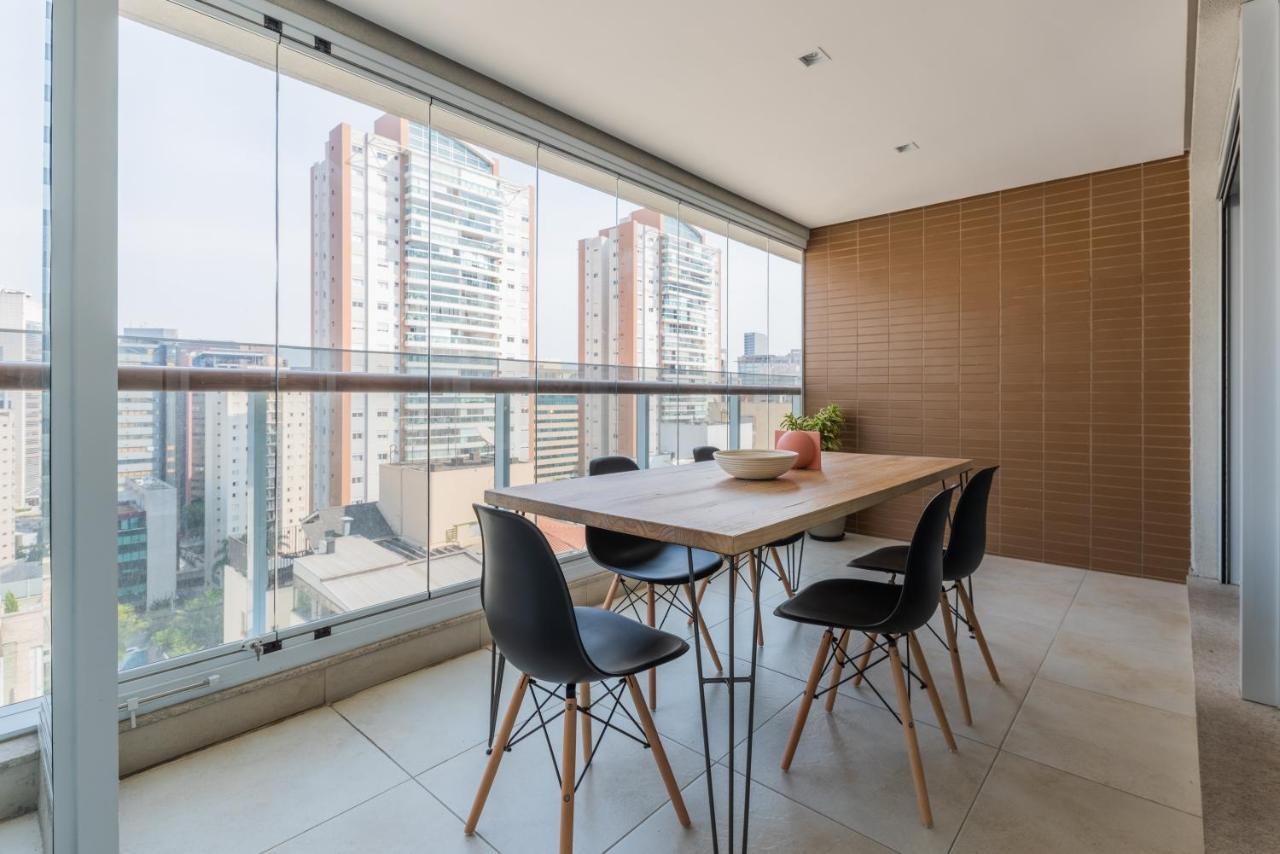 Apto Em Localizacao Privilegiada Com Garagem - Vila Olimpia Apartment Sao Paulo Bagian luar foto